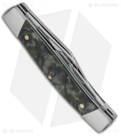 Imperial Limited Edition 2017 Stockman Knife 3.25" Marble Acrylic IMP17-16CP -Sharp Knife World Imperial Limited Edition 2017 Stockman Marble Acrylic IMP17 16CP BHQ 75995 jr side