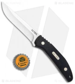 Old Timer 993 Fixed Blade Knife Black G-10 (3.8" Satin) 1100032 -Sharp Knife World Old Timer 993 Black G 10 Satin 1100032 BHQ 93622 jr bottlecap