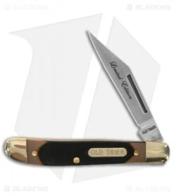 Old Timer Sharpfinger & Canoe Knife Combo Limited Edition W/ Gift Tin -Sharp Knife World Old Timer Sharpfinger Canoe Knife Combo BHQ 123467 jr folding