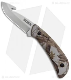 Schrade Old Timer Snowblind Camo Fixed Blade Hunting Knife Combo Set (2 Piece) -Sharp Knife World Old Timer Snowblind Camo 2 Piece Set 1085928 BHQ 87011 jr knife 2