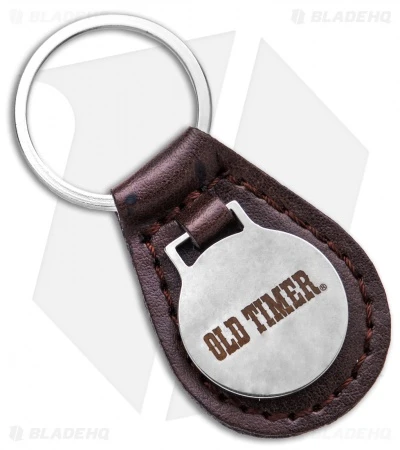 Old Timer Traditional Pocket Knife/Leather Keychain Set 4 Old Timer Traditional Pocket Knife/Leather Keychain Set - Image 2