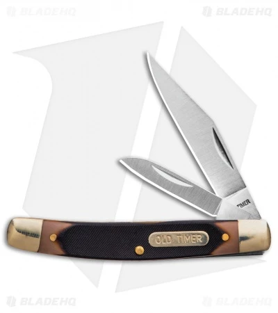 Old Timer Traditional Pocket Knife/Leather Keychain Set 5 Old Timer Traditional Pocket Knife/Leather Keychain Set - Image 3