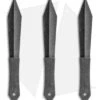 Schrade 3 Piece 10" Throwing Knife Set W/ Nylon Sheath (Black Stonewash) SCTK3CP 2 Schrade 3 Piece 10" Throwing Knife Set W/ Nylon Sheath (Black Stonewash) SCTK3CP -Sharp Knife World Schrade 3 piece 10in throwing set sheath black sw SCTK3CP BHQ 62108 er