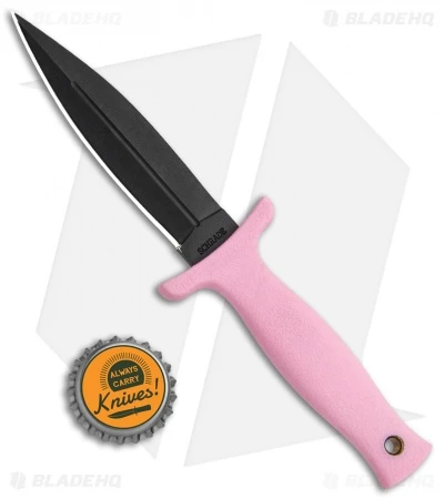 Schrade Compact Boot Knife S/E Fixed Blade Pink (3.5" Black) SCHF19PF 6 Schrade Compact Boot Knife S/E Fixed Blade Pink (3.5" Black) SCHF19PF - Image 4
