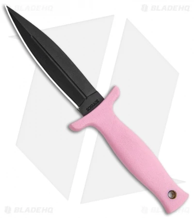 Schrade Compact Boot Knife S/E Fixed Blade Pink (3.5" Black) SCHF19PF 3 Schrade Compact Boot Knife S/E Fixed Blade Pink (3.5" Black) SCHF19PF