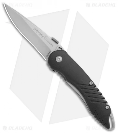 Schrade Extreme Survival Spring Assisted Knife Black ABS (3" Bead Blast) SCHA1 3 Schrade Extreme Survival Spring Assisted Knife Black ABS (3" Bead Blast) SCHA1