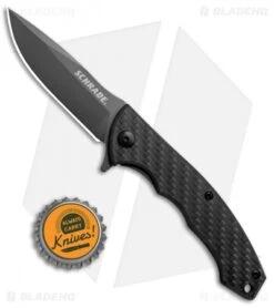 Schrade Frame Lock Flipper Knife Carbon Fiber/G-10 (2.75" Gray) 1084281 9 Schrade Frame Lock Flipper Knife Carbon Fiber/G-10 (2.75" Gray) 1084281 -Sharp Knife World Schrade FL CF G 10 Gray 1084281 BHQ 82511 jr bottlecap