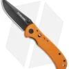 Schrade SCH1110 Liner Lock Folding Knife Orange (3.2" Black) -Sharp Knife World Schrade Folder Orange Black BHQ 77365 jr
