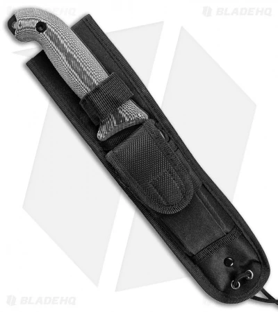 Schrade Frontier Full Tang Fixed Blade Knife Gray Micarta (5" Black) SCHF51M 4 Schrade Frontier Full Tang Fixed Blade Knife Gray Micarta (5" Black) SCHF51M - Image 2