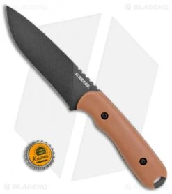 Schrade Frontier Fixed Blade Knife Brown Grivory (5" Black SW) SCHF42D 7 Schrade Frontier Fixed Blade Knife Brown Grivory (5" Black SW) SCHF42D -Sharp Knife World Schrade Frontier brown grivory black sw SCHF42D BHQ 62025 er size