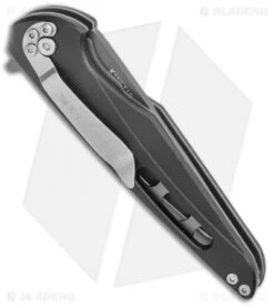 Schrade Kinetic Liner Lock Knife Black G-10 (3.25" Black) -Sharp Knife World Schrade G 10 UG CP Folding 1136038 BHQ 125134 jr side