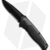 Schrade Imperial Medium Liner Lock Knife Aluminum (3.1" Black)