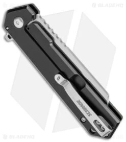 Schrade Lateral Frame Lock Knife Green/Black G-10 (3.25" Satin) 8 Schrade Lateral Frame Lock Knife Green/Black G-10 (3.25" Satin) -Sharp Knife World Schrade Lateral FL Green Black G 10 Satin BHQ 140062 jr side