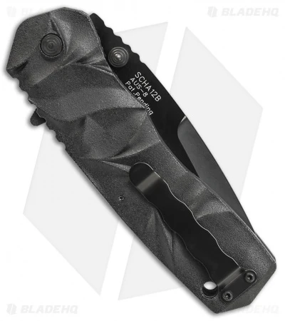 Schrade MAGIC Dual Action Spring Assisted Knife Black (3.375" Black) SCHA12B 4 Schrade MAGIC Dual Action Spring Assisted Knife Black (3.375" Black) SCHA12B - Image 2