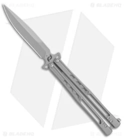 Schrade Alpha Alkemyst Balisong Butterfly Knife Stainless Steel (4.5" BB)