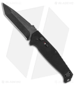 Schrade Alpha Melee Automatic Knife Black G-10 (3.5" Black Stonewash)
