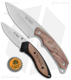 Schrade Old Timer 2 Piece Clip Folder & Fixed Blade Knife Combo Set (Set Of 2) 17 Schrade Old Timer 2 Piece Clip Folder & Fixed Blade Knife Combo Set (Set Of 2) -Sharp Knife World Schrade Old Timer 2 Piece Clip Folder Fixed Combo Set of 2 OTP17 22CP BHQ 75972 jr bottlecap 2