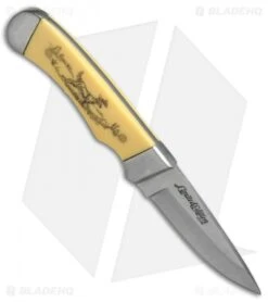 Old Timer 2016 Limited Edition Knife Gift Set Yellow Scrimshaw 15 Old Timer 2016 Limited Edition Knife Gift Set Yellow Scrimshaw -Sharp Knife World Schrade Old Timer 2016 Edition Yellow SCPROM 16 32CP BHQ 49194 jr knife 2 spine