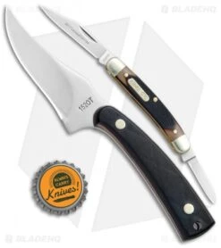 Schrade Old Timer Sharpfinger And Minuteman Knife Set (Set Of 2) OTP17-23CP -Sharp Knife World Schrade Old Timer Sharpfinger Minuteman Set of 2 OTP17 23CP BHQ 75980 jr bottlecap 2