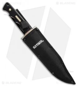 Schrade Old Timer Bowie And Folder 2-Piece Combo -Sharp Knife World Schrade Ot Bowie And Folder Combo 1130050 BHQ 115854 LS Sheath