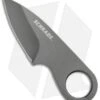Schrade Pocket Fixed Blade Neck Knife W/ Money Clip (2" Gray) SCHCC1CP