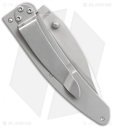 Schrade Pocket Protector Frame Lock Knife Black (2.5" Bead Blast) 4 Schrade Pocket Protector Frame Lock Knife Black (2.5" Bead Blast) - Image 2