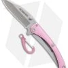 Schrade Pocket Protector Frame Lock Knife Pink (2.5" Bead Blast) -Sharp Knife World Schrade Pocket Protector FL Pink BB SCH222P BHQ 61934 jr 1