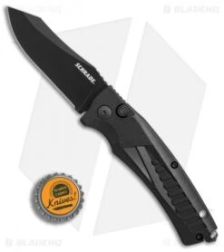 Schrade SC90 Automatic Knife Black Aluminum (3.25" Black) SC90B 9 Schrade SC90 Automatic Knife Black Aluminum (3.25" Black) SC90B -Sharp Knife World Schrade SC90 Auto black aluminum black BHQ 34171 er bottlecap