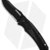 Schrade SC90 Automatic Knife Black Aluminum (3.25" Black Serr) SC90BS -Sharp Knife World Schrade SC90 Black Aluminum Black Serr BHQ 34170 er