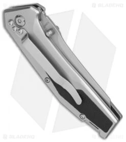 Schrade SCH705 Liner Lock Knife Aluminum/Rubber (3" Bead Blast) 1084289 7 Schrade SCH705 Liner Lock Knife Aluminum/Rubber (3" Bead Blast) 1084289 -Sharp Knife World Schrade SCH705 Aluminum Rubber BB BHQ 81957 er side