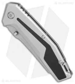 Schrade SCH705 Liner Lock Knife Aluminum/Rubber (3" Bead Blast) 1084289 8 Schrade SCH705 Liner Lock Knife Aluminum/Rubber (3" Bead Blast) 1084289 -Sharp Knife World Schrade SCH705 Aluminum Rubber BB BHQ 81957 er spine