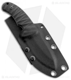 Schrade SCHF57 Full Tang Fixed Blade Knife Black G-10 (2.5" Black) -Sharp Knife World Schrade SCHF57 full tang black G10 black BHQ 62041 er sheath