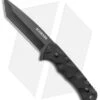 Schrade Regime Tanto Fixed Blade Knife Black G-10 (4" Black AUS-8)