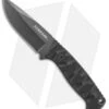 Schrade Full Tang Fixed Blade Knife Black G-10 (3.8" Black) SCHF59