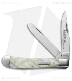 Schrade Imperial Large Trapper Knife 4" Cracked Ice IMP13L