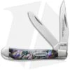 Schrade Imperial Small Trapper Knife 2.75" Abalone Swirl IMP19PRT