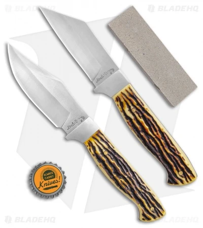 Uncle Henry 2 Piece Fixed Blade Knife Gift Set W/ Sharpening Stone 9 Uncle Henry 2 Piece Fixed Blade Knife Gift Set W/ Sharpening Stone - Image 7