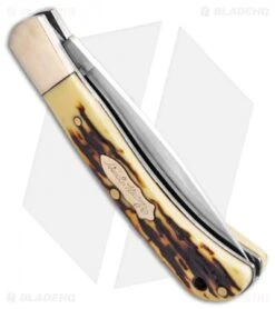 Uncle Henry 2 Piece Fixed Blade/Folder/Pen/Key Fob Tin -Sharp Knife World Uncle Henry 2pc Fixed Folder Tin With Pen Keychain BHQ 123472 td knife 1 side