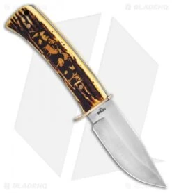 Uncle Henry 3 Piece Elk Fixed Blade Knife Set 11 Uncle Henry 3 Piece Elk Fixed Blade Knife Set -Sharp Knife World Uncle Henry 3pc Fixed Elk Gift Set BHQ 123478 td knife 1 spine