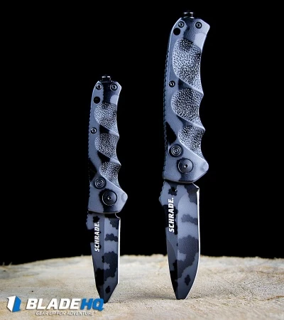 Schrade Extreme Survival Drop Point Automatic (3.25" Urban Camo) SC60C 6 Schrade Extreme Survival Drop Point Automatic (3.25" Urban Camo) SC60C - Image 4