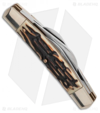 Schrade Uncle Henry Master Knife 3.5" Staglon 4UH 4 Schrade Uncle Henry Master Knife 3.5" Staglon 4UH - Image 2