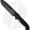 Schrade Frontier SCHF52 Fixed Blade Knife Black TPE (7" Black) -Sharp Knife World schrade fixed schf52 cm