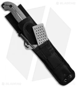 Schrade Frontier SCHF52M Fixed Blade Knife Black/Gray Micarta (7" Black) -Sharp Knife World schrade fixed schf52m cm sheath