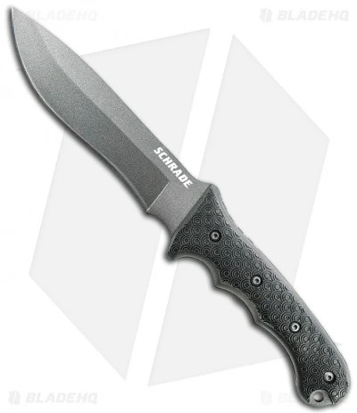 Schrade Extreme Survival Fixed Blade Knife (6.4" Black) SCHF9 3 Schrade Extreme Survival Fixed Blade Knife (6.4" Black) SCHF9