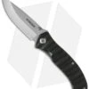 Schrade SCH221BK Liner Lock Knife Black Aluminum (3.5" Bead Blast)