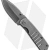 Schrade Drop Point Frame Lock Knife (3.7" Gray) SCH304