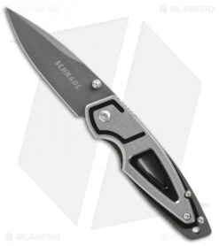 Schrade Layered Liner Lock Knife Gunmetal Gray (2.7" Gray) SCH224