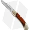 Schrade Brown Bear Lock Back Knife Wood (3" Satin) LB3 -Sharp Knife World schrade lb3