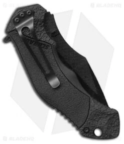 Schrade SCHA4BG Clip Point MAGIC Spring Assisted Knife (3.3" Black Plain) -Sharp Knife World schrade magic scha4 back bhq 15874 jr