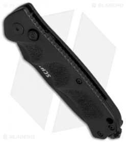 Schrade Extreme Survival Spear Point Automatic Knife (3.25" Black Serr) SC60BS 7 Schrade Extreme Survival Spear Point Automatic Knife (3.25" Black Serr) SC60BS -Sharp Knife World schrade sc60bs bottom cm